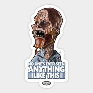 Steve West (The Incredible Melting Man) Sticker